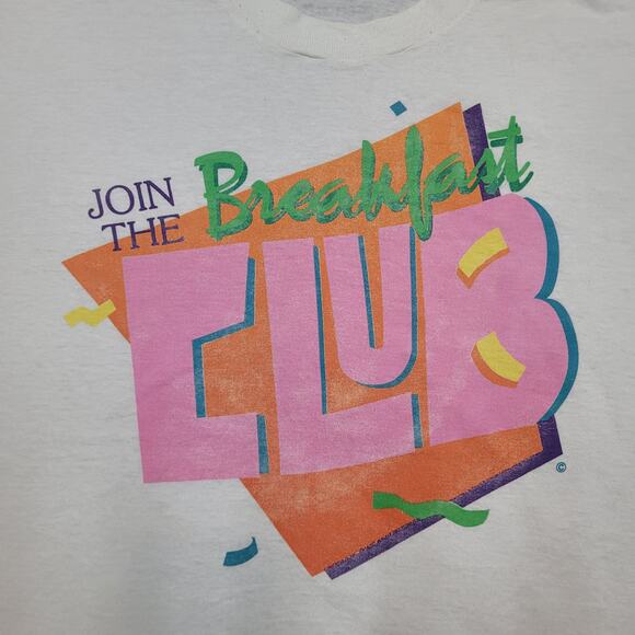 RARE VTG 80s The Breakfast Club T-Shirt Mens XL Single Stitch USA - Picture 2 of 12